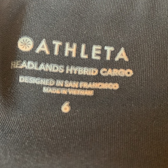 Women’s Athleta Black Leggings Size 6 EUC - Picture 7 of 7